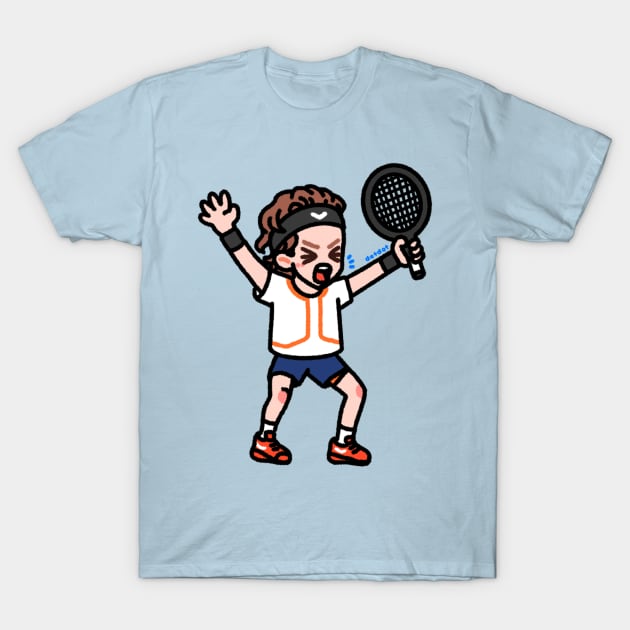 Andrey Rublev!! T-Shirt by dotbyedot